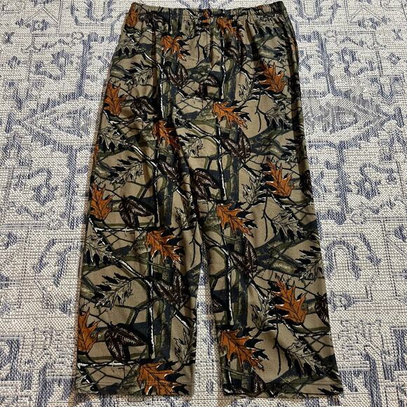 VTG Y2K Baggy Realtree Camo Sweatpants Pajamas SZ XL - Picture 2 of 6